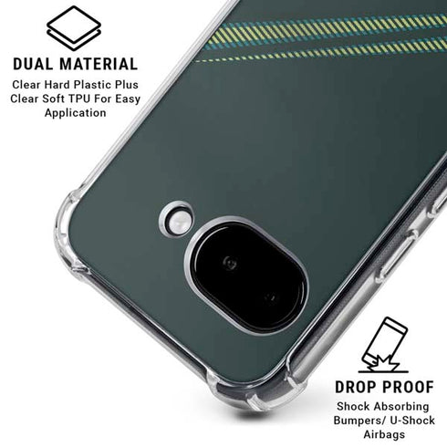 Australia Soccer Flag Google Pixel 9a Clear Case